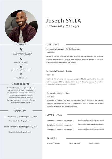 créer cv en ligne original